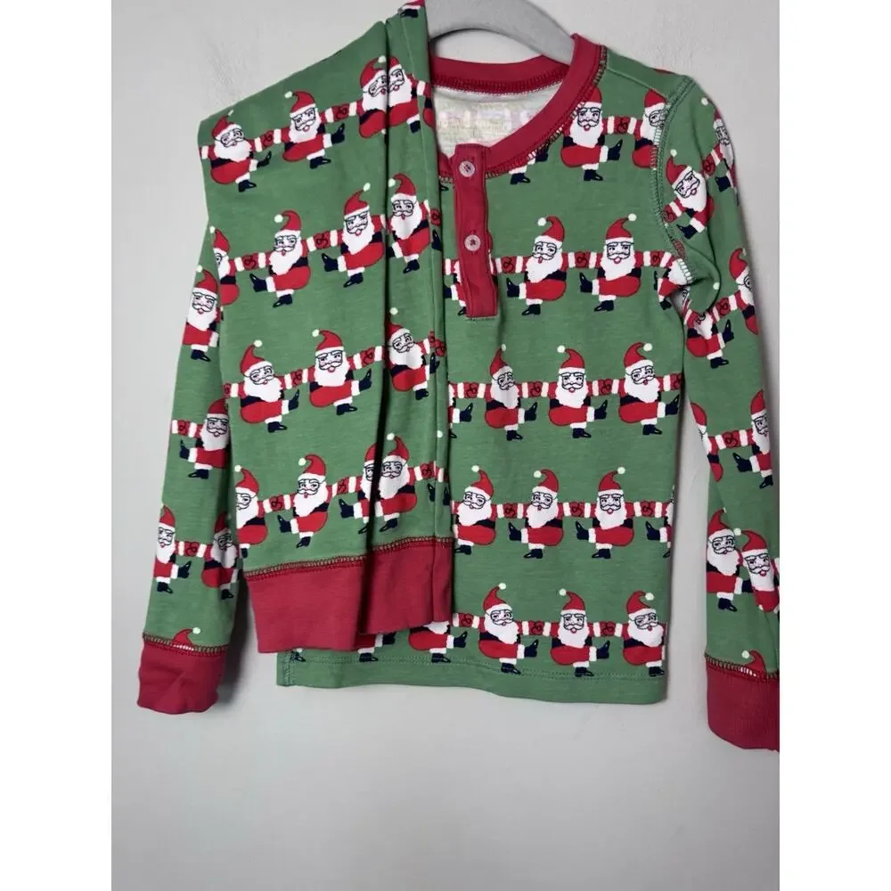 The Beaufort Bonnet Unisex Marching Santa 2 Piece PJ's 4T Cotton